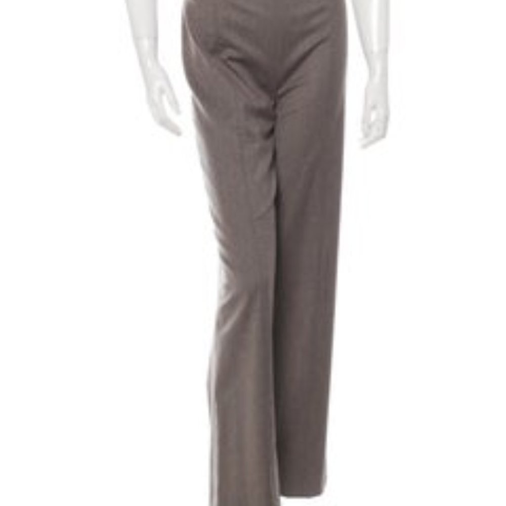 Zac Posen wool high waist trousers